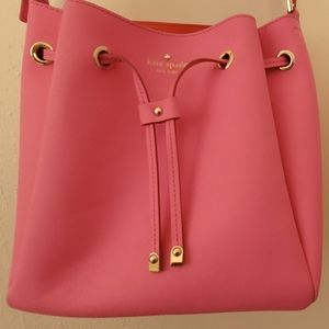 Kate Spade bucket bag pink